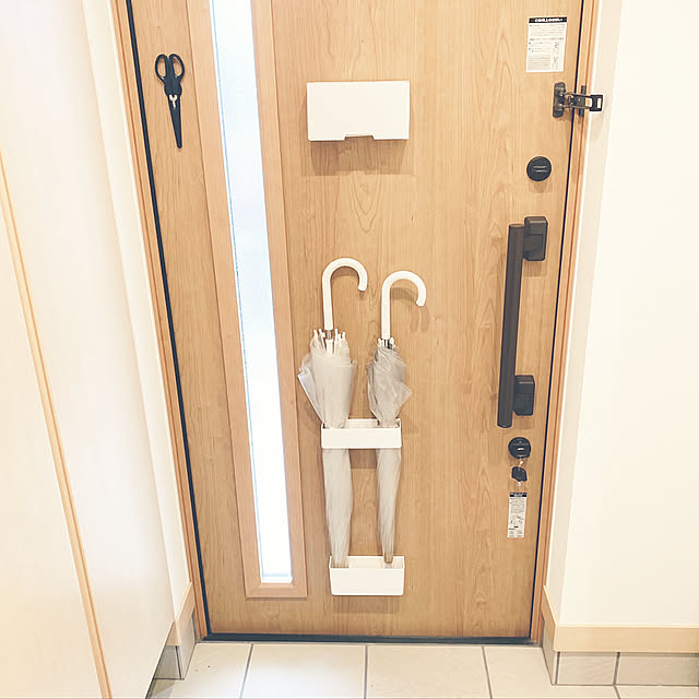 100均,Entrance,傘立て,マスク収納,山崎実業 rikka_zakkiの部屋