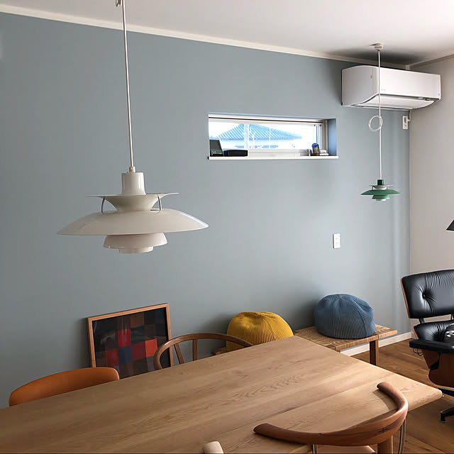 PH5,アクセントクロス,ナチュラル,北欧,注文住宅,北欧ナチュラル,ヒュッゲな暮らし,北欧インテリア,サンゲツクロス,ルイスポールセン照明,Lounge pontaの部屋