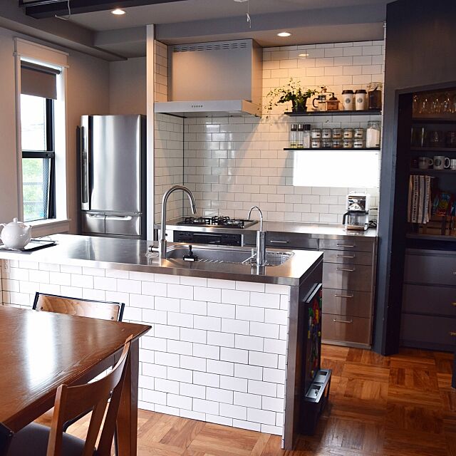Kitchen,一軒家,IKEA,サブウェイセラミックス,初公開 mareenの部屋