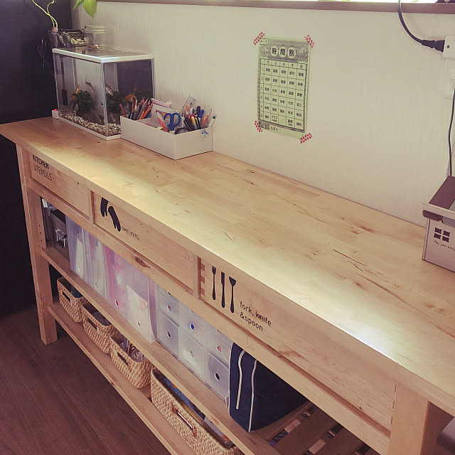 My Desk,水槽,IKEA,無印良品 eri-home.dの部屋