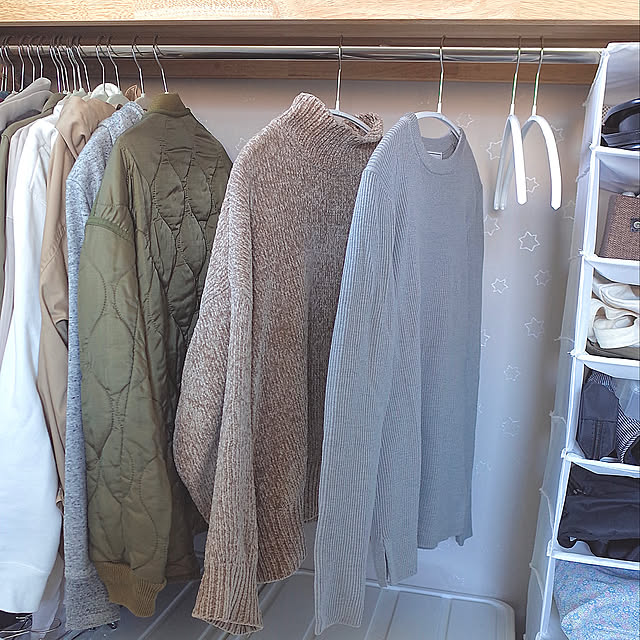 MAWAハンガー公式,MAWA Japan,収納,クローゼット,モニター当選,On Walls ss.my_homeの部屋