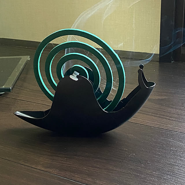日本の夏、金鳥の夏！,日本の夏,癒し,カタツムリ,蚊取り線香立て,蚊取り線香 yumirilの部屋