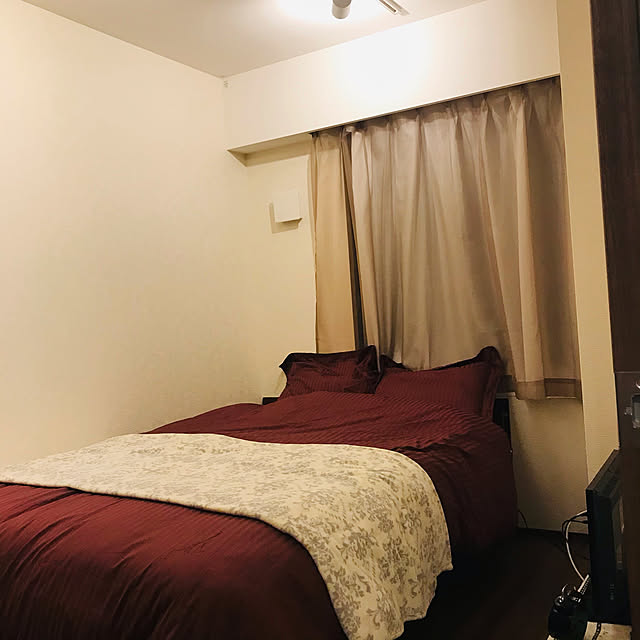 リゾート,モロッコ,エキゾチック,ダクトレール,ホテルライク,モロッカン,カフェ風,ニトリ,スポットライト,Bedroom kerorinの部屋
