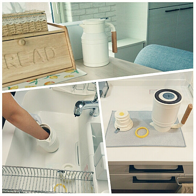 Kitchen,mosh!卓上ポット,卓上ポット,ダイニングテーブル,可愛い物好き♡,洗いやすい tata-kukuの部屋