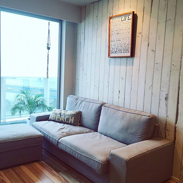 Lounge,西海岸,壁紙屋本舗,壁紙DIY,イケア,カリフォルニア,カリフォルニアスタイル SugarBabyYuriの部屋