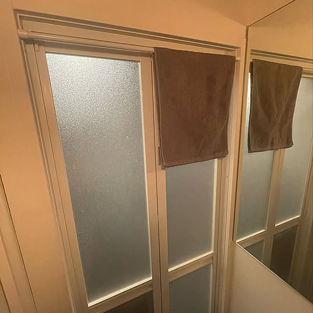 タオル収納,狭小,スケルトンリノベーション,1R分譲,13㎡,1R,Bathroom teruの部屋