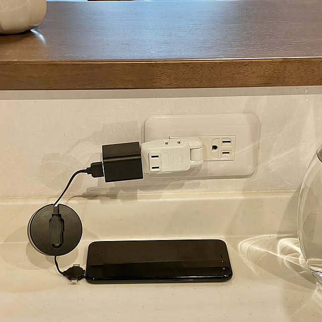 Kitchen,3in1ケーブル,100均 kerahomeの部屋