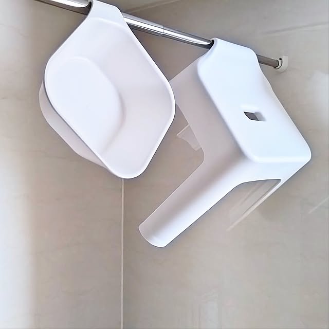 Bathroom,吊り下げ収納,2024.8.27,ヌメリ解消,カビ対策,一人暮らし,towerシリーズ,掃除しやすく YuriYuriの部屋
