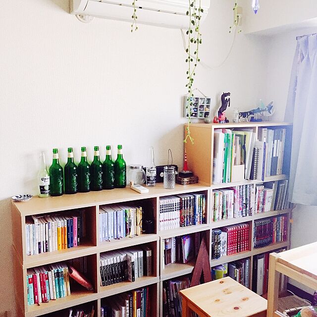 My Shelf,ブックスペース,無印良品,ハートランドの瓶 tenkishyokuninの部屋