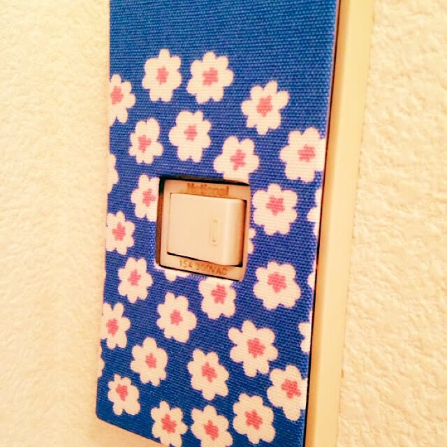 Bathroom,スイッチカバー,DIY,北欧,ハンドメイド hirokoの部屋