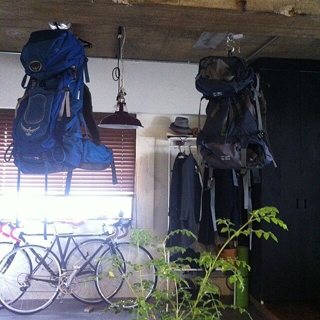 自転車,ザック,Lounge,アウトドア kannuの部屋
