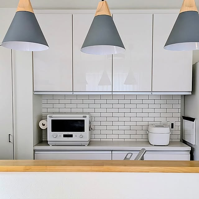 Kitchen,わが家のキッチン,LIXILキッチン,ホワイト家電,キッチン家電,キッチン家電は白,キッチンカウンター,観葉植物のある部屋 MIKUの部屋