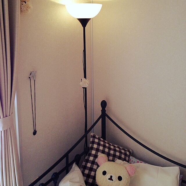 Bedroom,IKEA,照明 mahaの部屋