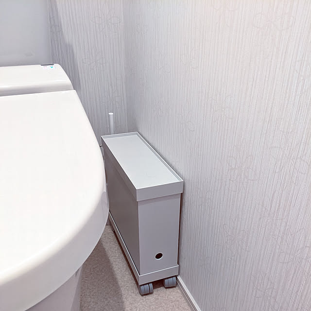 Bathroom,トイレ収納,無印良品 収納,ポリプロピレンファイルボックス,収納ボックス,見てくださってありがとうございます,スッキリ暮らしたい,こどもと暮らす,2階トイレ cochonの部屋