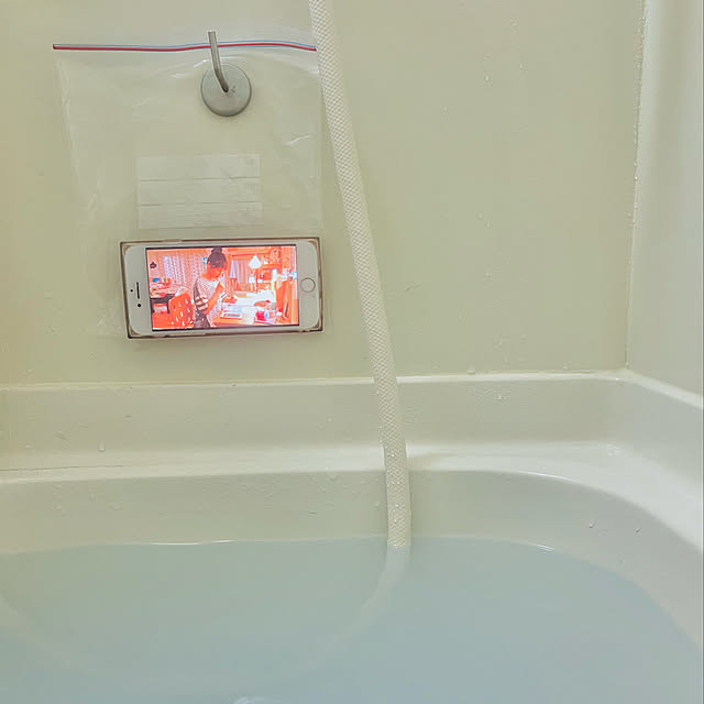 お風呂,ジップロック,スリコ,3COINS,ユニットバスでもあきらめない,ユニットバス,一人暮らし,Bathroom jamieの部屋