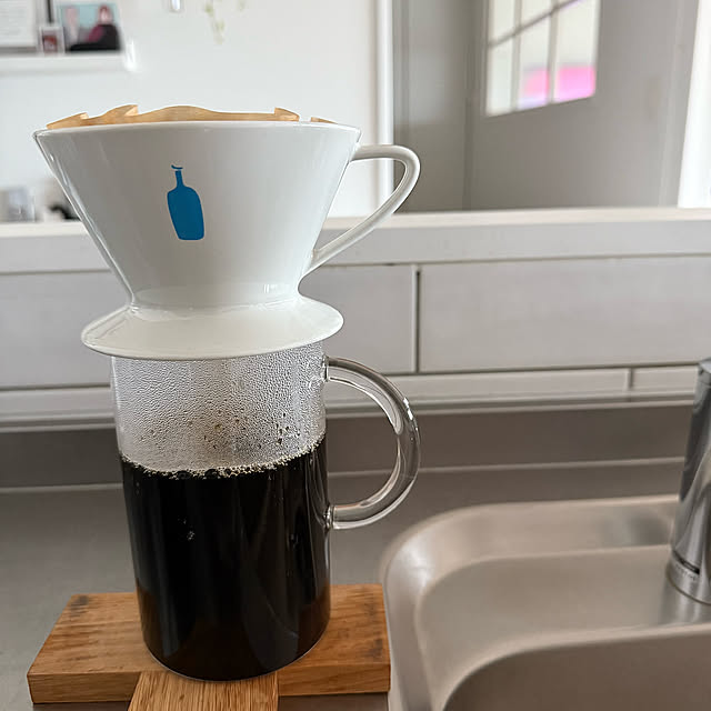 Kitchen,yumikoiihoshi コースター,マリメッコマグカップ,キッチン道具,イベント参加,ブルーボトルコーヒードリッパー,ブルーボトルコーヒーカラフェ nn-homeの部屋
