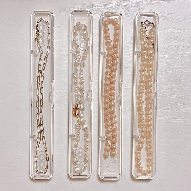 My Desk,ネックレス収納,アクセサリー収納,100均,セリア,山田化学 tomekoの部屋