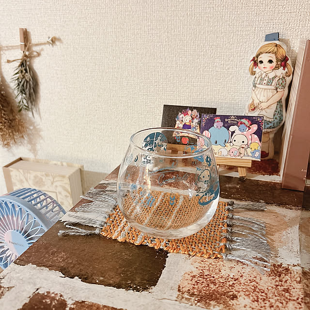 My Shelf,コースター,コースター手作り,ハンドメイド,雑貨,アンティーク,レトロ,一人暮らし,カフェ風,1K,賃貸,キャラクターグッズ,カフェ風インテリア,センチメンタルサーカス,ディスプレイコーナー,推し活,ディスプレイ shapoの部屋