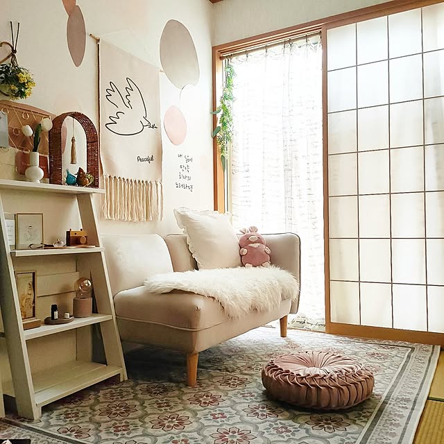 Overview,趣味部屋,和室,DIY,娘部屋,くすみカラー好き,北欧,ナチュラル,韓国インテリア,癒し,ハロウィン,ディスプレイ棚,棚DIY,3COINS,フラワーベース,タペストリー,ドライフラワーのある暮らし,スリコ,Instagramやってます,皆さんに感謝です(*˙˘˙*)ஐ,いつも見て下さってありがとうございます YUKKIの部屋