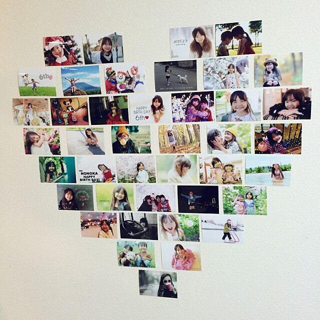 On Walls,誕生日飾りつけ,写真,DIY,飾りつけ,壁 Mayukaの部屋