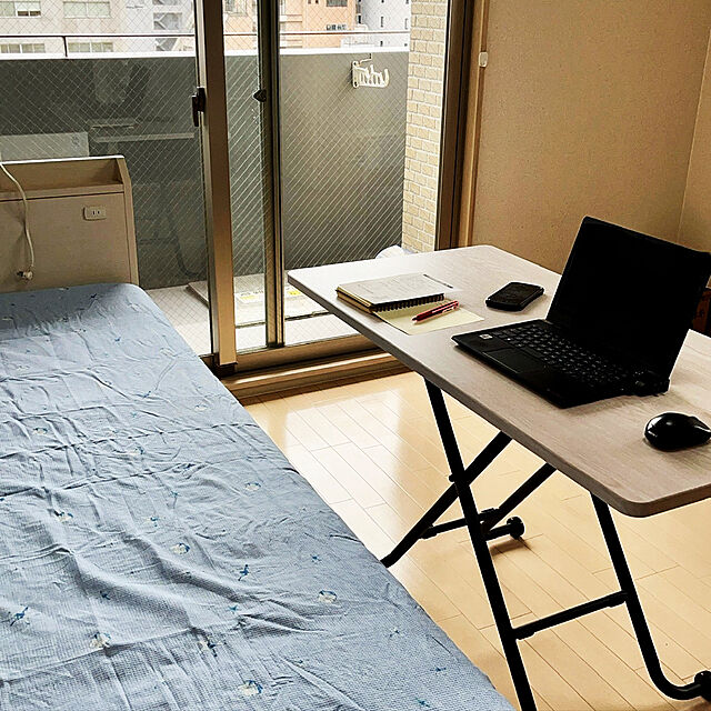 #7畳1kでもなんとかなる,一人暮らし,ニトリ,#50代の単身赴任,My Desk Takoichiの部屋