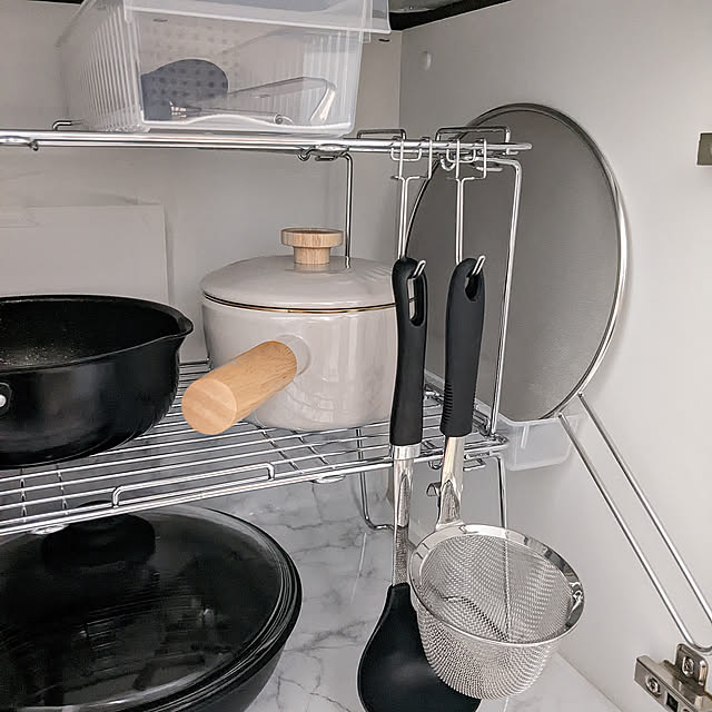 Kitchen,100均,1LDK,キッチン収納,セリア,イベント参加,フック kumiの部屋