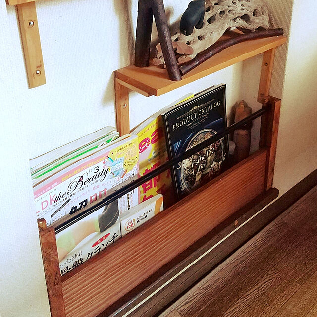 My Shelf,10分でできる,アイデア収納,ナチュラル,100均,雑貨,セリア,DIY,北欧,釘無しネジなし簡単 kinokonaokoの部屋