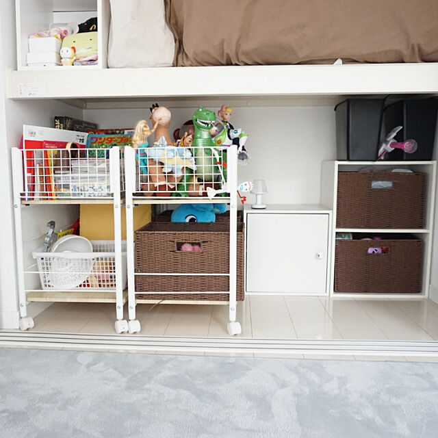 My Shelf,ホワイトインテリア,おもちゃ収納,押入れ,押入れ収納 htmの部屋