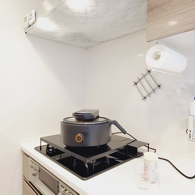 Kitchen,買ってよかったもの,マンションインテリア,マンション暮らし,AINX,自動調理鍋,オートクッカー,食洗機OK,家電,キッチン家電,アイネクス,お手入れ簡単,おうちごはん,RoomClipショッピング,楽家事,ガスコンロ周り,ガスコンロカバー,towerシリーズ,レンジフードフィルター,フィルたん tttbbbの部屋