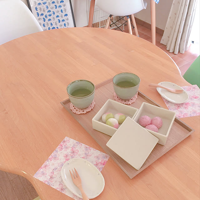 手ぬぐいを額に,手ぬぐい,セリアの手ぬぐい,お花見気分,桜のデザインペーパー,桜,リラックスタイム,セリア,seria,おうち時間,雑貨大好き♡,無言フォローごめんなさい^_^;,いいね！ありがとうございます◡̈♥︎,3COINS,みて頂きありがとうございます♡,押し逃げゴメンなさぃ|ω˂̶๑)੭༡,イベント参加,ナチュラルキッチン,My Desk,ダイニングテーブル Kの部屋