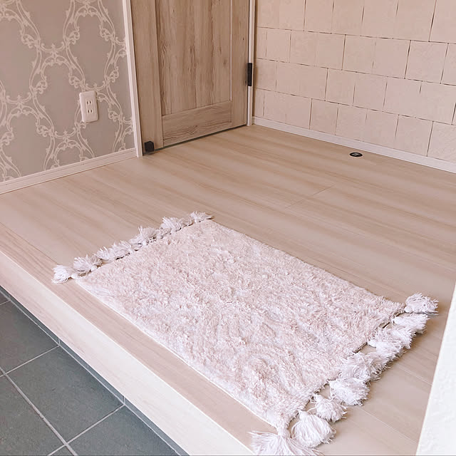 エコカラット,リクシルDフロア,リクシル,フランフラン マット,フランフラン,玄関マット,Entrance hacoco.chy.homeの部屋