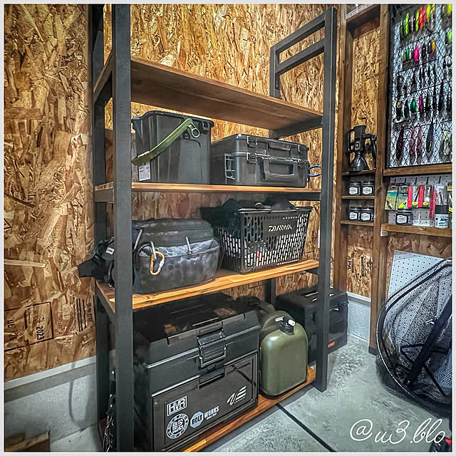 My Shelf,趣味部屋のある暮らし,趣味部屋,釣り部屋,DIY,雑貨,ナチュラル,ハンドメイド,カフェ風,アンティーク,男前,ドライフラワー,多肉植物,リノベーション,釣り具収納,釣り道具,釣り u3bloの部屋