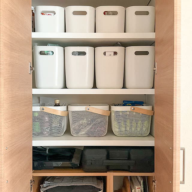Kitchen,収納,パントリー,RISATORP,リーサトルプ,IKEA,かご・バスケット tokonekoの部屋