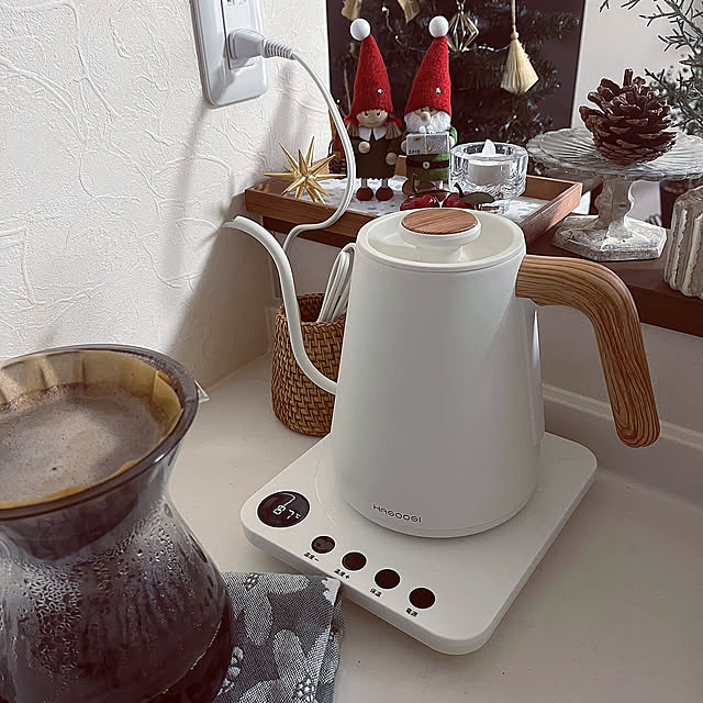 Kitchen,ケトル,家電,マンション,電気ケトル,2LDK,狭小住宅,小さなおうち,中古マンション,RCの出会いに感謝♡,マンション暮らし,NO RC NO LIFE☻*,こどものいる暮らし,見てくださって感謝です♡,ハゴオギ,何気ない日常に感謝,狭くても心地良く♡,クリスマス,冬,楽天で買ったもの ha_ru76の部屋