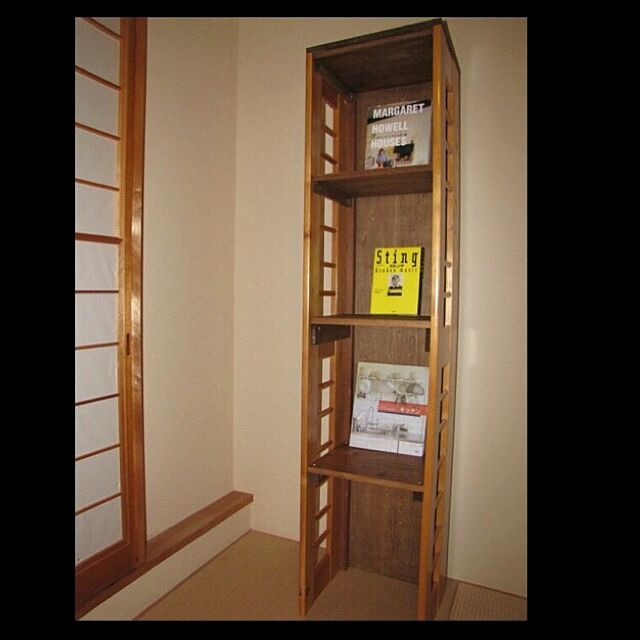 My Shelf,本棚,リユース,隙間収納,2段ベット,DIY,ハンドメイド Seahorseの部屋