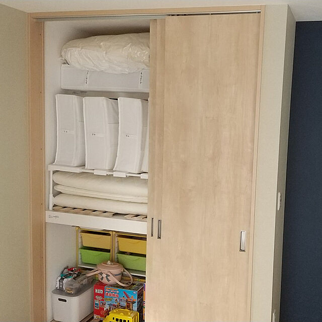 My Shelf,ニトリ,押入れ,押入れ収納,3枚連動引戸,布団収納 NYoRoの部屋