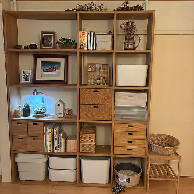 My Shelf,観葉植物,ナチュラル,無印良品 buntamaの部屋