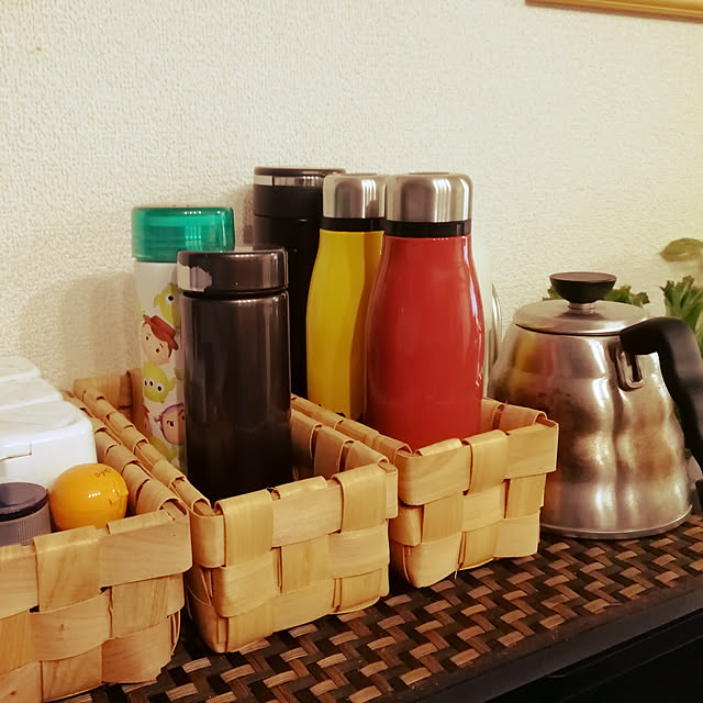 Kitchen,水筒,水筒置き場,セリア Minaの部屋