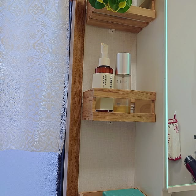 Bathroom,ナチュラル,ハンドメイド,DIY,セリア,100均 REONAの部屋