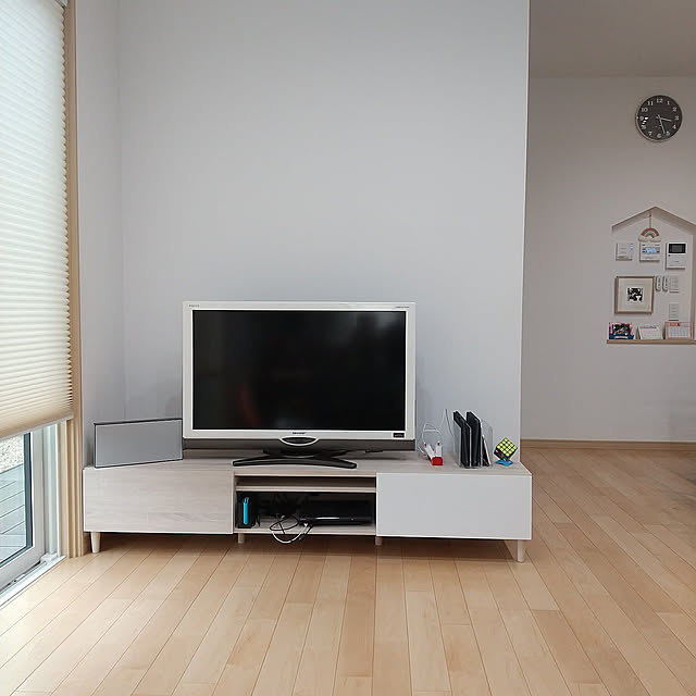 テレビまわり,佐藤産業,テレビボード,ゲーム機,Switch,充電ステーション,オーディオ,無印良品,iPad,SONY,Lounge you5770の部屋