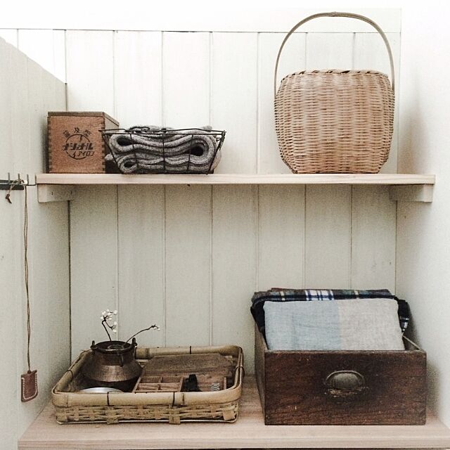 Entrance,和,古道具,玄関収納,DIY makoroの部屋