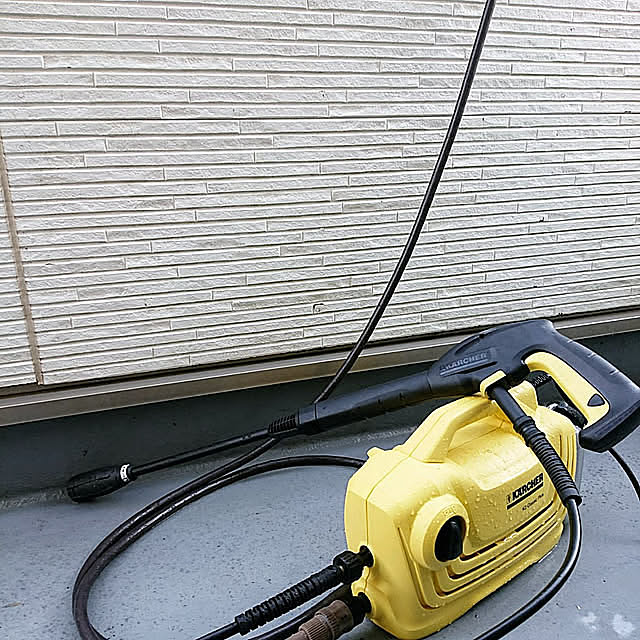 夏の記録,暑い日の掃除,夏の大掃除,ベランダ掃除,ケルヒャー高圧洗浄機,大人の水遊び mofukoの部屋