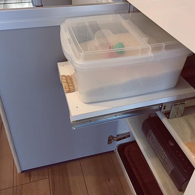 お米の保存,Kitchen,DIY yukkyの部屋