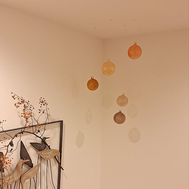 Entrance,Iittala,ガラス,オーナメントボール,モビール,シンプルが好き,北欧,スッキリ,ナチュラルカラー,ミニマリストに憧れて,義実家暮らし,リノベーション otokiの部屋