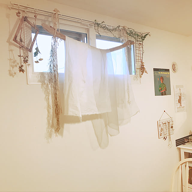 強い日差しをやわらげてくれる♡日よけカーテンやすだれのDIYアイデア