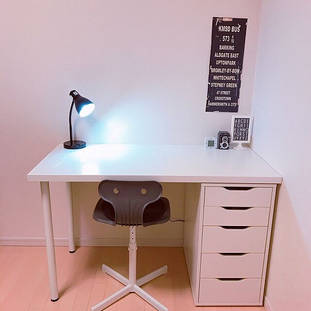 My Desk,学習机,子供部屋男の子,こども部屋,ニトリ,IKEA机,IKEAデスク,IKEA yukariの部屋
