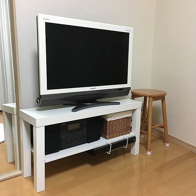 Lounge,100均,IKEA,セリア,一人暮らし,ホワイトインテリア,シンプルインテリア,ディッシュスタンド活用,ちょこっとDIY snowbootsの部屋