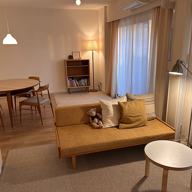 Lounge,北欧,リビングダイニング,ナチュラルインテリア,マンションインテリア,作家もの,シンプルな暮らし,暮らしを整える,子供のいるくらし,オーク家具 noriの部屋