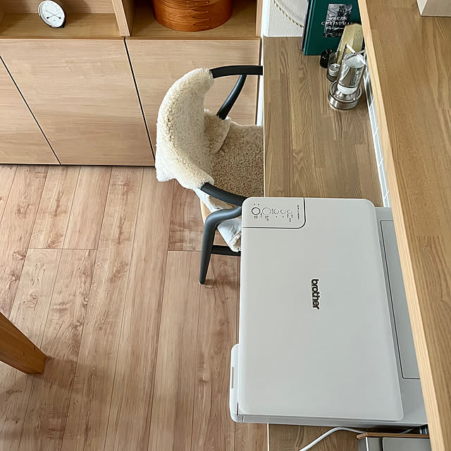 DCP-J1200N,FIRSTTANK,ブラザープリンター,暮らしのハンドブック2023,プリンター置き場,プリンター,My Desk hanaの部屋