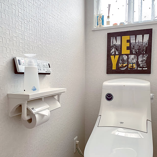 トイレ掃除,時短,スッキリ,片手で簡単,便器・便座等に,ジョンソン,ScrubbingBubbles,スクラビングバブル,アルコール除菌 トイレ用,Bathroom,LIXILトイレ,トイレ掃除の時短,トイレットペーパーにワンプッシュ,５歳娘と３歳息子 koko_hikaの部屋